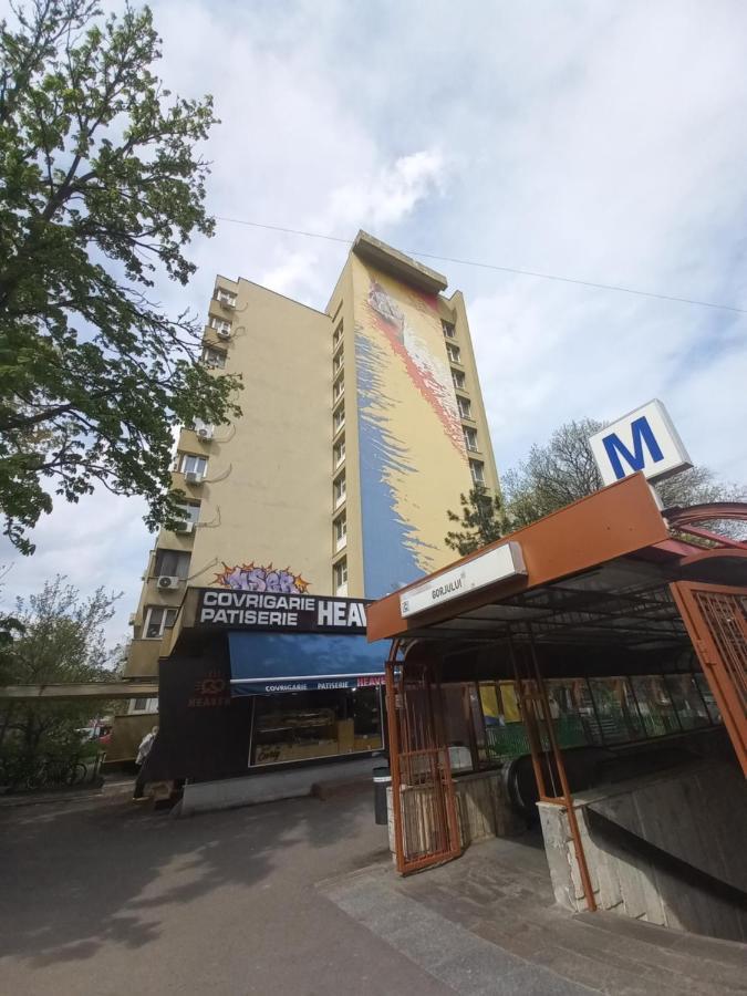 Apartmán Garsoniera Moderna Bukurešť Exteriér fotografie